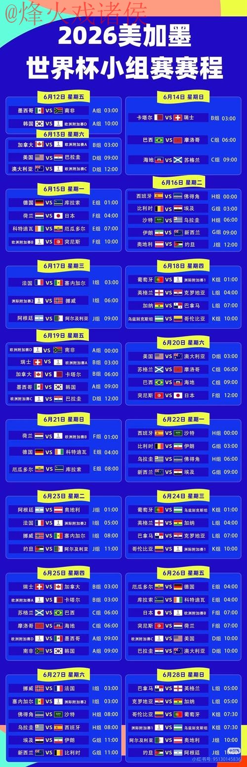 2026世界杯直播高清全站观看指南